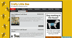 Desktop Screenshot of craftylittlebee.com